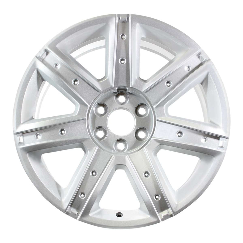 2017 cadillac escalade wheel 22 silver aluminum 6 lug w4739s 6