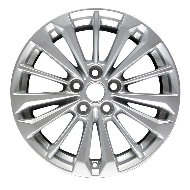 2019 cadillac ct6 wheel 18 silver aluminum 5 lug w4761s 4