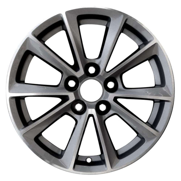 2019 cadillac cts wheel 17 machined charcoal aluminum 5 lug w4791mc 3