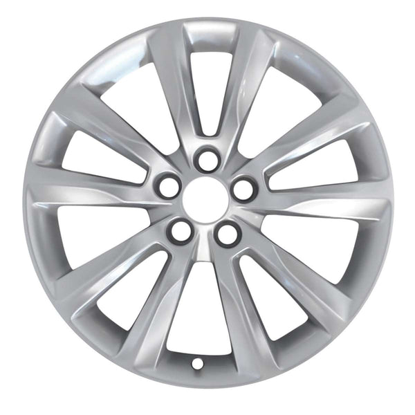 2018 cadillac xts wheel 20 silver aluminum 5 lug w4795s 2