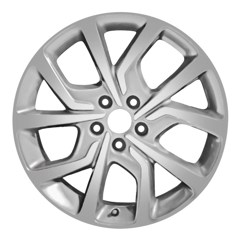 2019 buick regal wheel 19 silver aluminum 5 lug w4813s 2