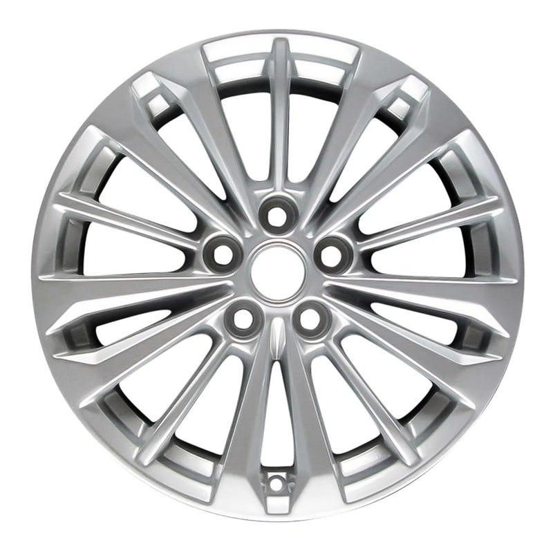 2019 cadillac ct6 wheel 18 silver aluminum 5 lug w4815s 2