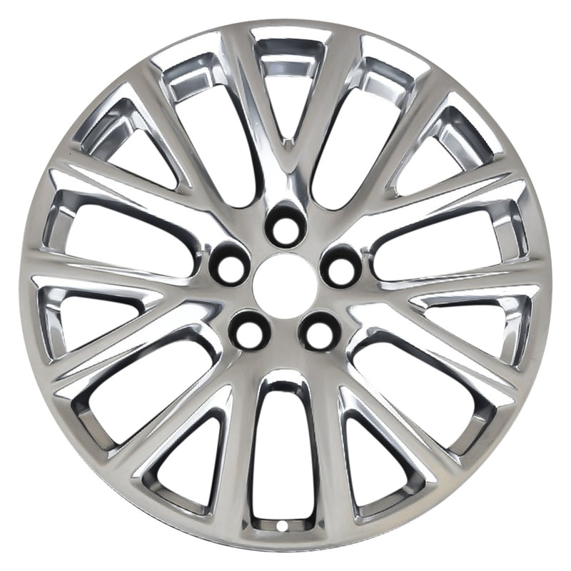 2020 cadillac xt4 wheel 20 polished aluminum 5 lug w4825p 2