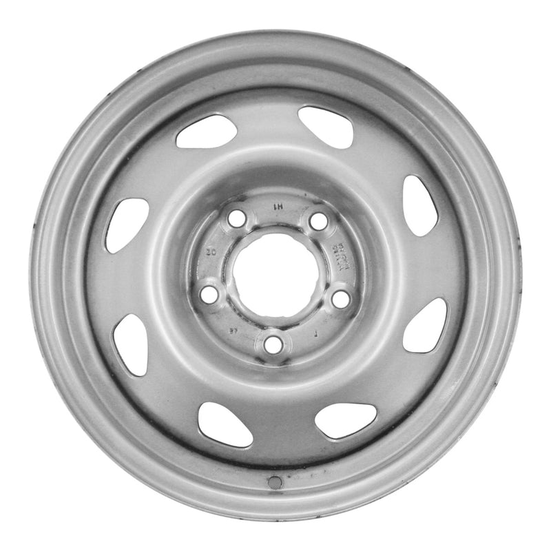 1997 chevrolet s10 wheel 15 silver steel 5 lug w5040s 22