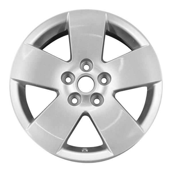 2008 saturn aura wheel 16 silver aluminum 5 lug w5045s 5