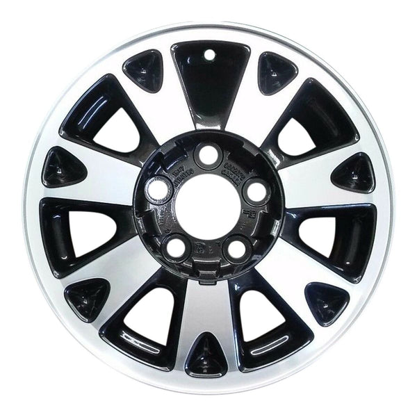 2003 chevrolet s10 wheel 15 black aluminum 5 lug w5064b 6