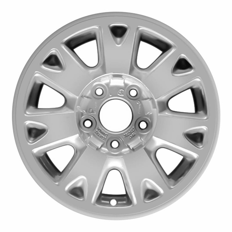 1998 gmc s15 wheel 15 silver aluminum 5 lug w5064s 20