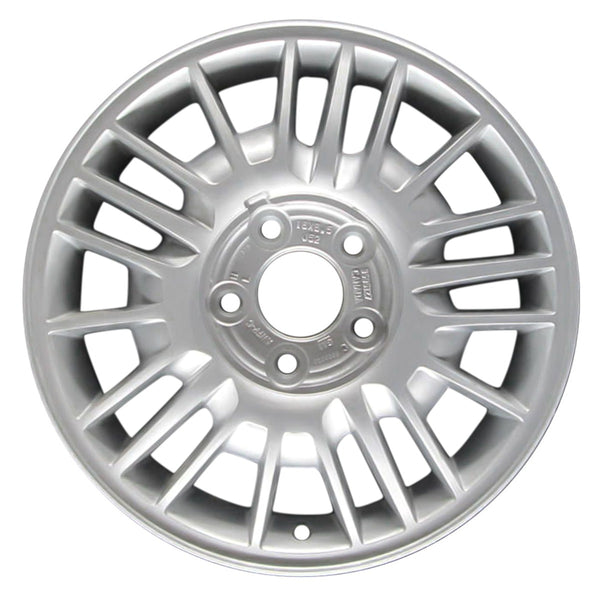 2000 chevrolet impala wheel 16 silver aluminum 5 lug w5083s 1