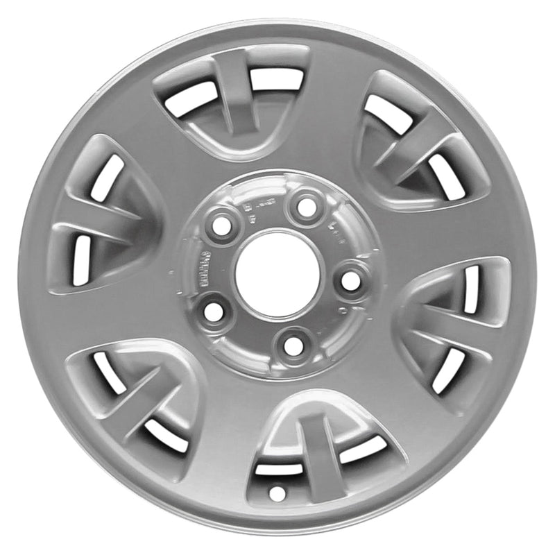 1997 chevrolet s10 wheel 15 silver aluminum 5 lug w5086s 2