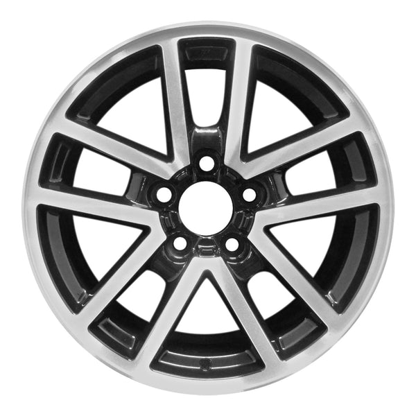 2002 chevrolet camaro wheel 17 machined gloss black aluminum 5 lug w5091mb 3