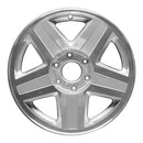 2002 chevrolet trailblazer wheel 17 silver aluminum 6 lug w5142s 1