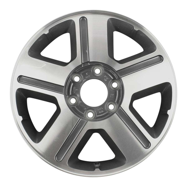 2005 chevrolet trailblazer wheel 17 machined charcoal aluminum 6 lug rw5179mc 5