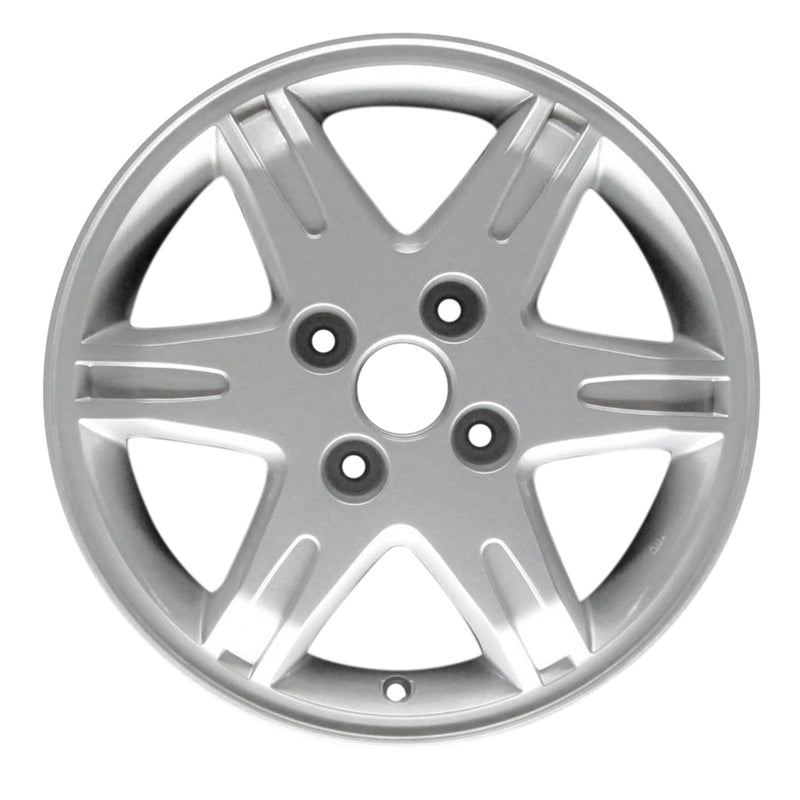 2005 chevrolet epica wheel 16 silver aluminum 4 lug w5206s 2