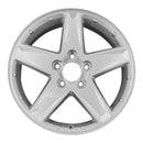 2005 chevrolet equinox wheel 17 silver aluminum 5 lug w5233s 1