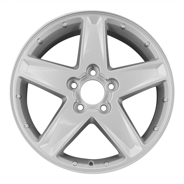 2005 chevrolet equinox wheel 17 silver aluminum 5 lug w5233s 1