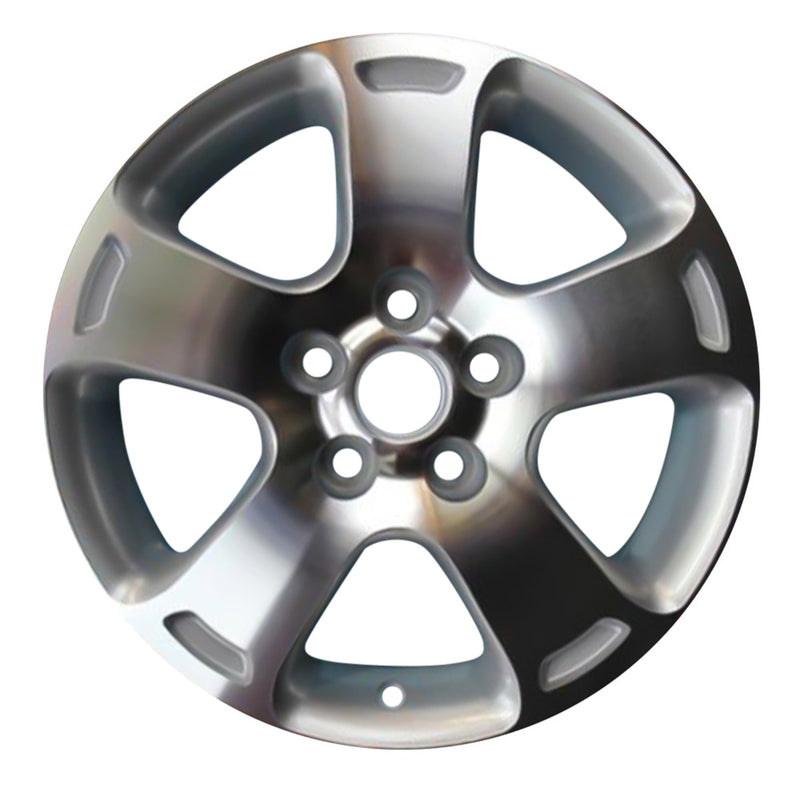 2007 chevrolet hhr wheel 16 polished silver aluminum 5 lug w5247ps 2