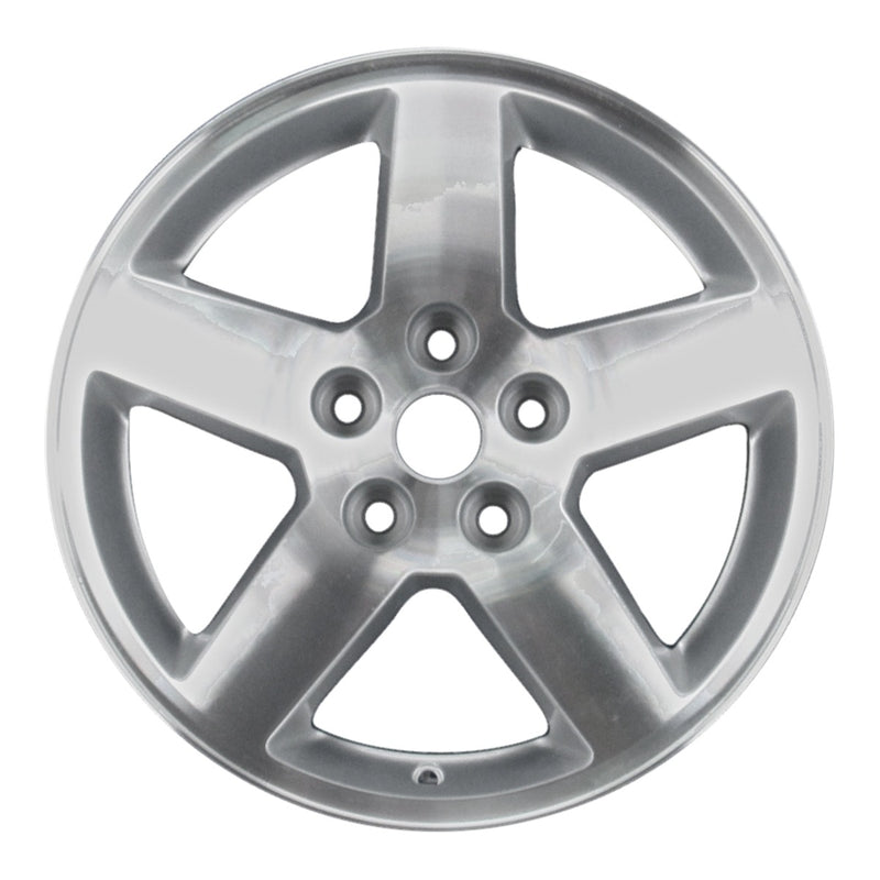 2005 chevrolet cobalt wheel 16 machined silver aluminum 5 lug rw5269ms 6