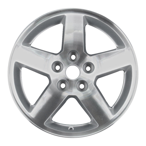 2007 chevrolet cobalt wheel 16 machined silver aluminum 5 lug rw5269ms 4