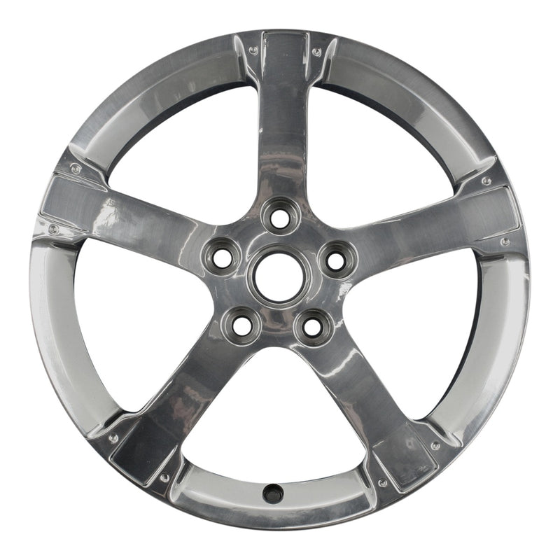 2007 chevrolet equinox wheel 17 polished aluminum 5 lug w5274p 8