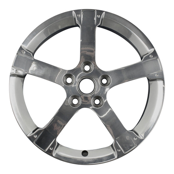 2005 chevrolet equinox wheel 17 polished aluminum 5 lug w5274p 6