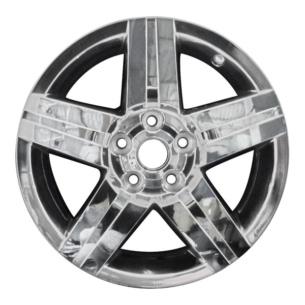 2009 chevrolet equinox wheel 17 chrome clad aluminum 5 lug rw5277cclad 3