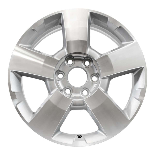 2007 gmc acadia wheel 19 machined silver aluminum 6 lug w5282ms 1
