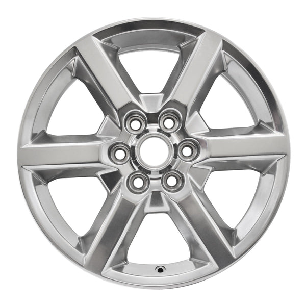 2008 saturn outlook wheel 19 polished aluminum 6 lug w5283p 6