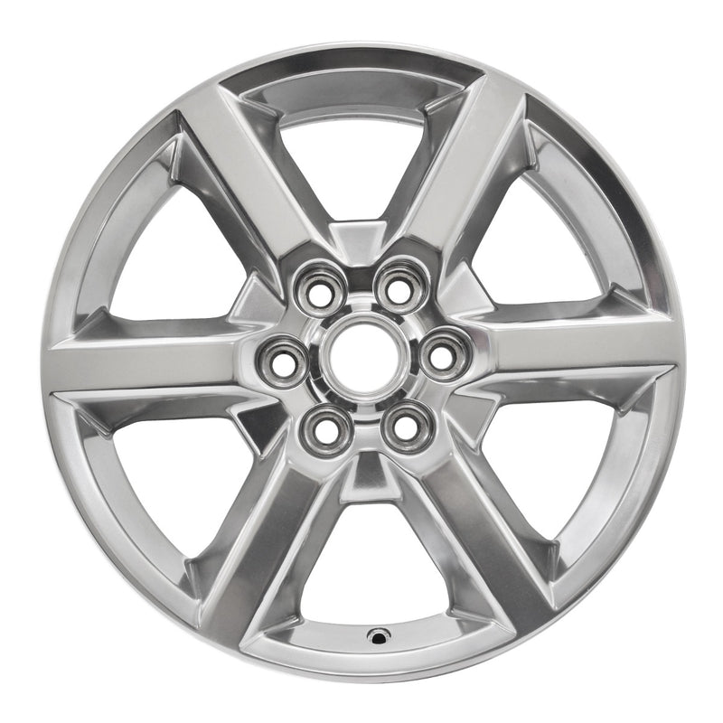 2009 saturn outlook wheel 19 polished aluminum 6 lug w5283p 7