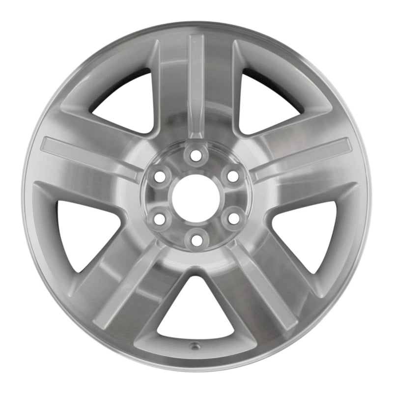 2007 chevrolet suburban wheel 20 machined silver aluminum 6 lug w5291ms 6