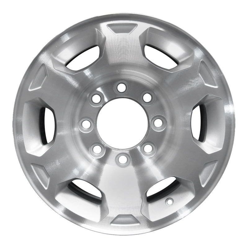 2004 chevrolet silverado wheel 17 machined silver aluminum 8 lug w5293ms 26