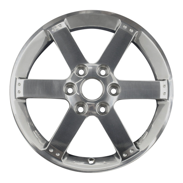 2004 gmc envoy wheel 17 polished aluminum 6 lug w5312p 10