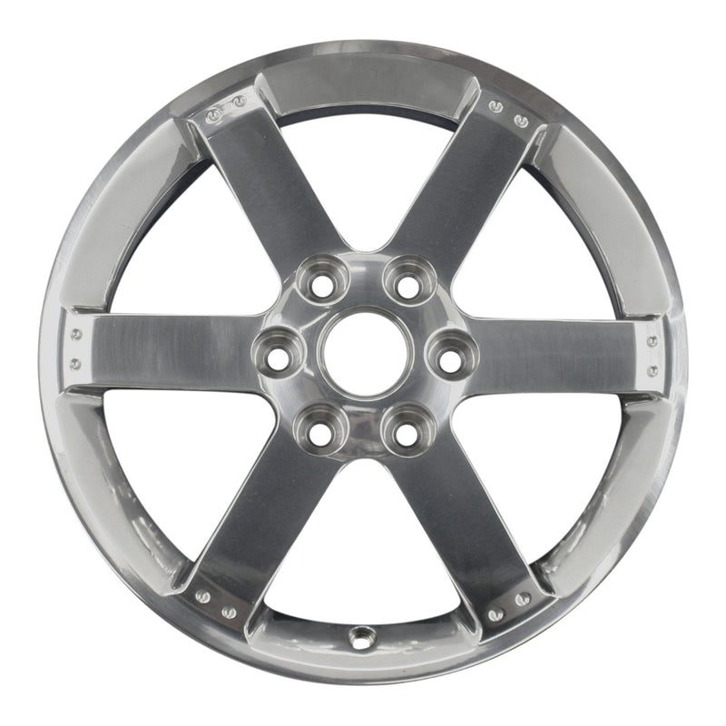 2004 gmc envoy wheel 17 polished aluminum 6 lug w5312p 10