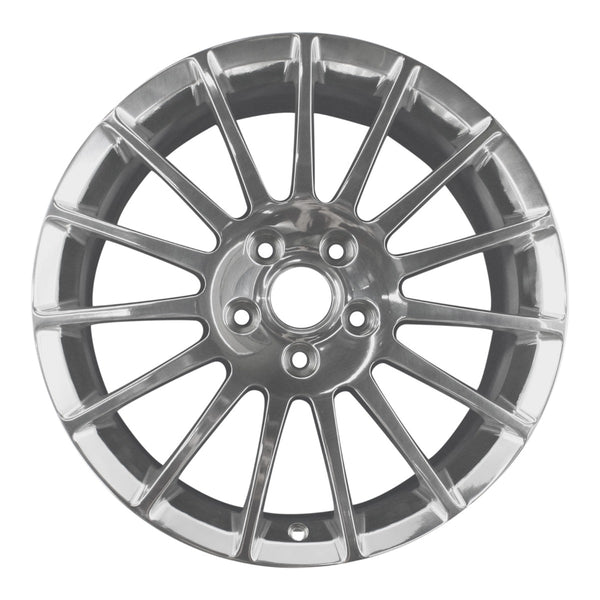 2005 chevrolet corvette wheel 19 polished aluminum 5 lug w5349p 1