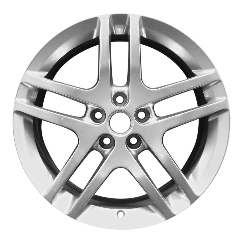 2008 chevrolet cobalt wheel 18 silver aluminum 5 lug w5351s 1