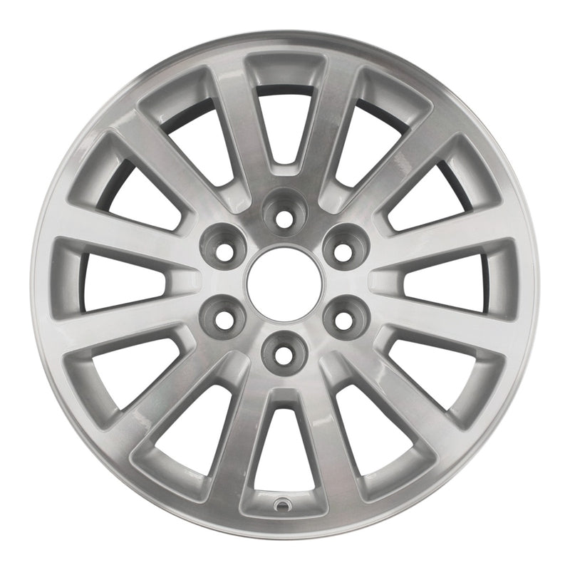 2008 chevrolet tahoe wheel 18 machined silver aluminum 6 lug w5355ms 4