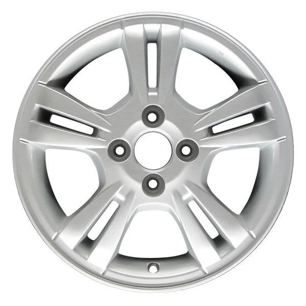 2008 pontiac wave wheel 15 silver aluminum 4 lug w5394s 5