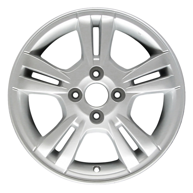 2008 pontiac wave wheel 15 silver aluminum 4 lug w5394s 5