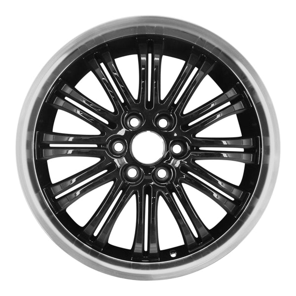 2013 chevrolet suburban wheel 22 machined gloss black aluminum 6 lug w5413mb 12