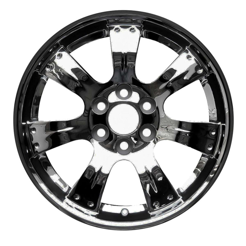 2009 chevrolet silverado wheel 20 chrome aluminum 6 lug w5414chr 4