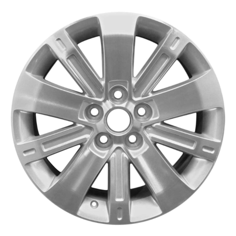 2011 chevrolet equinox wheel 18 machined silver aluminum 5 lug w5434ms 2