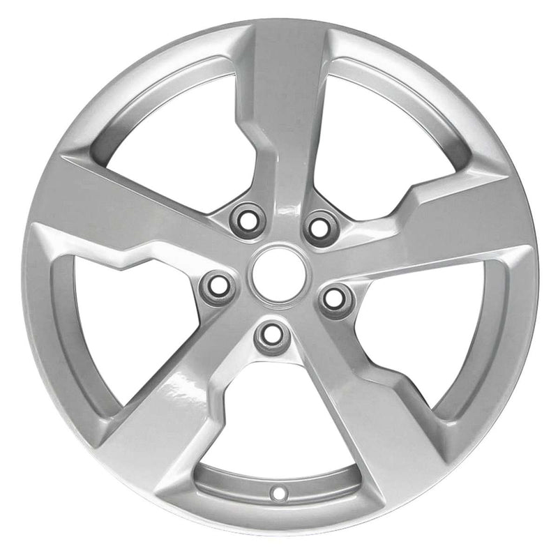 2012 chevrolet volt wheel 17 silver aluminum 5 lug w5481s 2