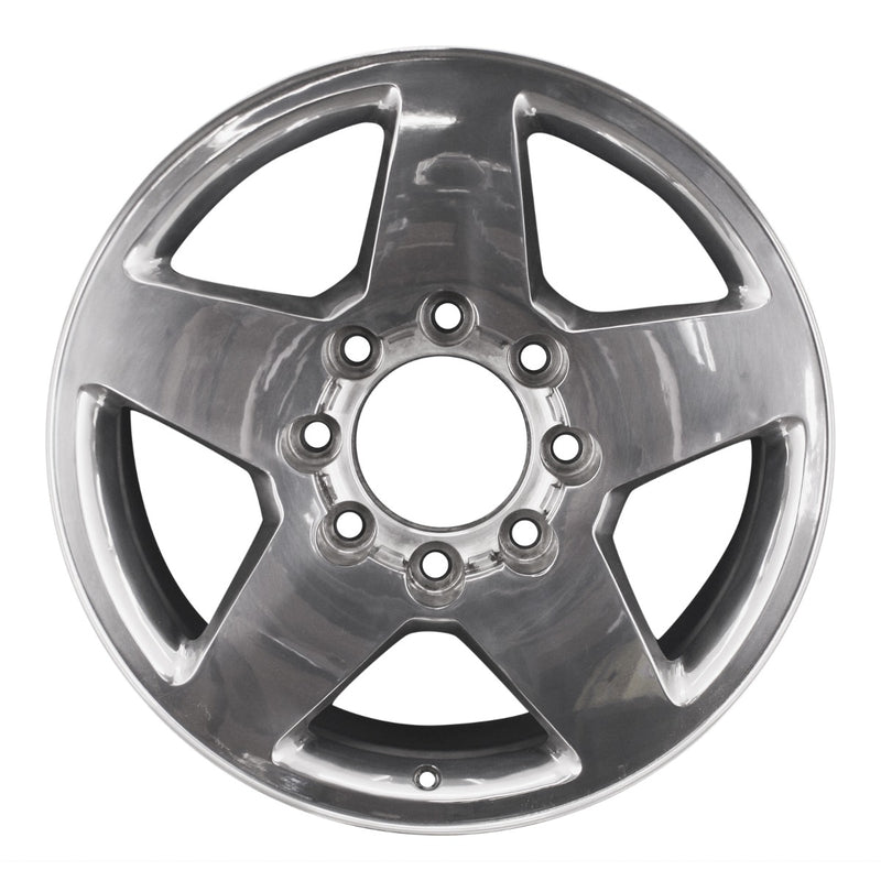 2019 chevrolet silverado wheel 20 polished aluminum 8 lug w5503p 30