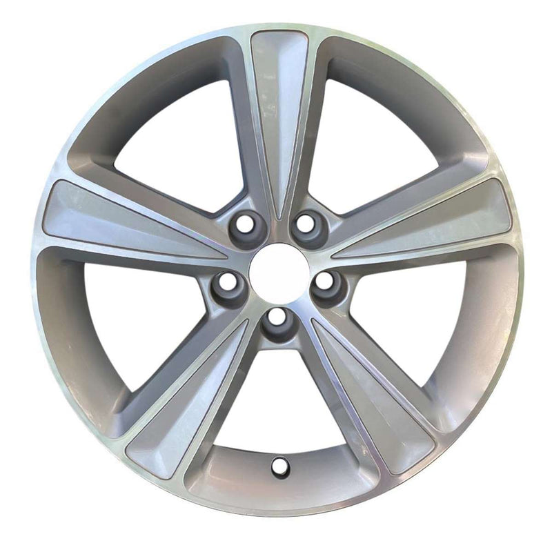 2015 chevrolet cruze wheel 17 machined silver aluminum 5 lug rw5522ms 5