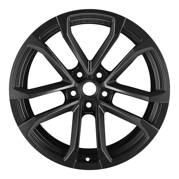 2013 chevrolet camaro wheel 20 black aluminum 5 lug w5547b 2