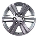 2017 chevrolet traverse wheel 18 machined charcoal aluminum 6 lug w5572mc 5