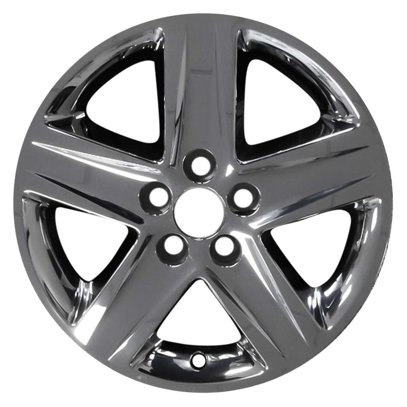 2014 chevrolet equinox wheel 18 chrome clad aluminum 5 lug w5604cclad 1