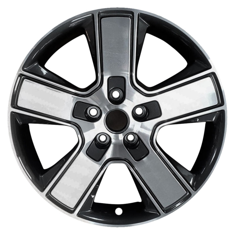 2014 chevrolet orlando wheel 18 machined dark charcoal aluminum 5 lug w5607mdc 1