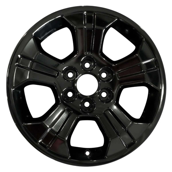 2014 chevrolet tahoe wheel 18 black aluminum 6 lug w5647b 9