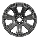 2018 chevrolet silverado wheel 22 hyper aluminum 6 lug rw5660h 49