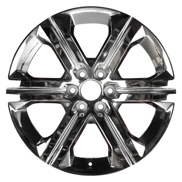 2016 gmc sierra wheel 22 chrome aluminum 6 lug w5667chr 26